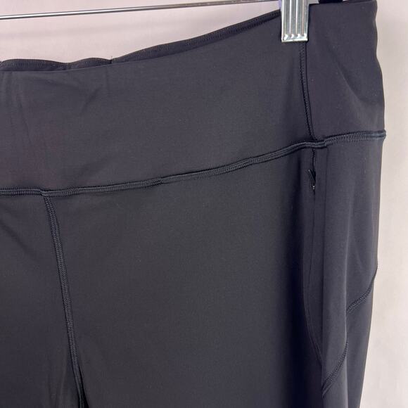 Athleta Distance Jogger Black Nylon Spandex Lightweight Zip Pocket Pants XL - Picture 13 of 15